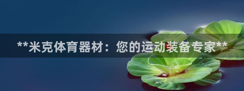 尊龙凯时总部在哪里：**米克体育器材：您的运动装备专