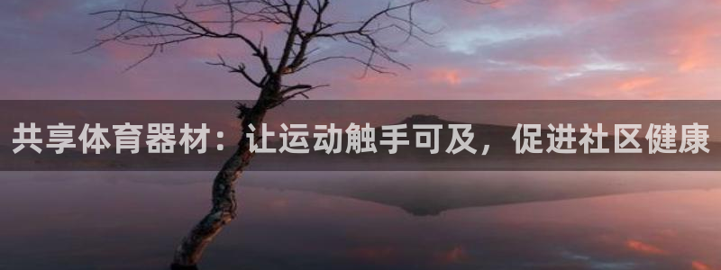 尊龙实业 吴友良：共享体育器材：让运动触手可及，促进